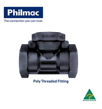 Threaded poly fittings Image