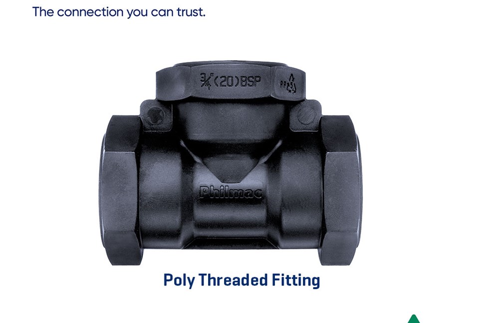 Threaded poly fittings