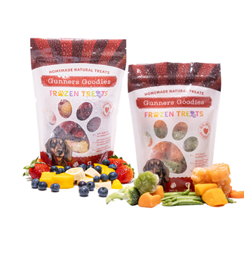 Frozen Fruit & Vegetable Dog Treats Image