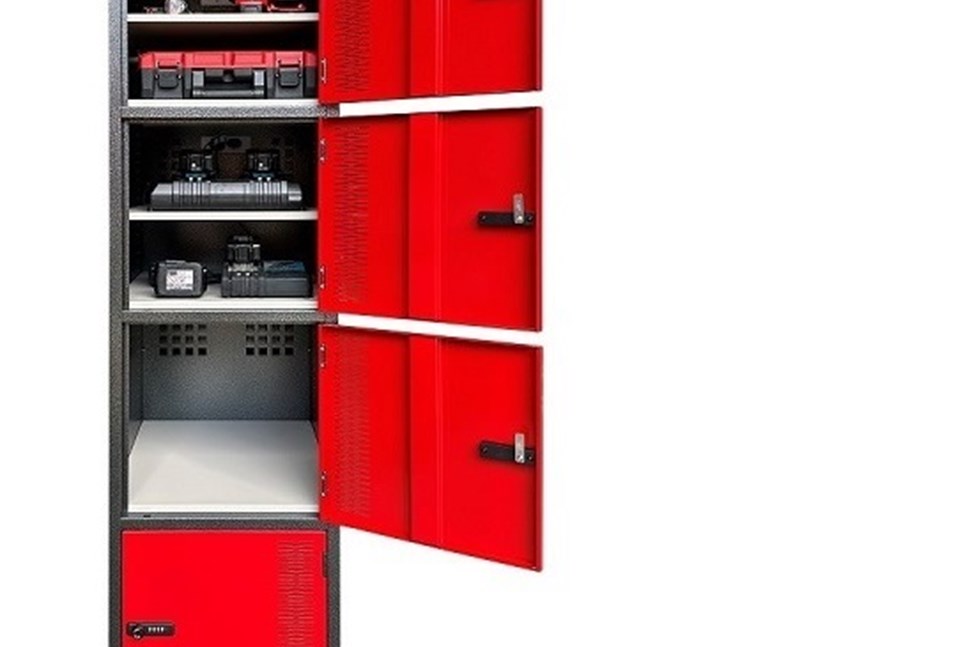 Power Tool Charging Lockers