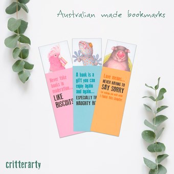 Critterarty Bookmarks