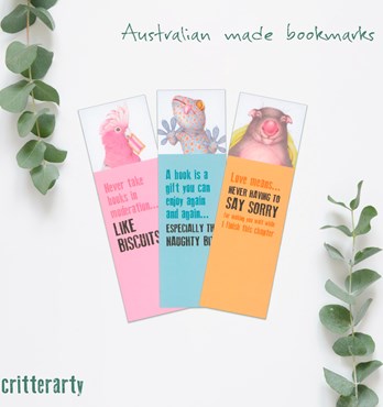 Critterarty Bookmarks Image