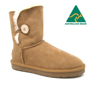 Premium Short Button Boots Image