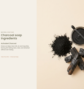 Activated Charcoal Soap Image