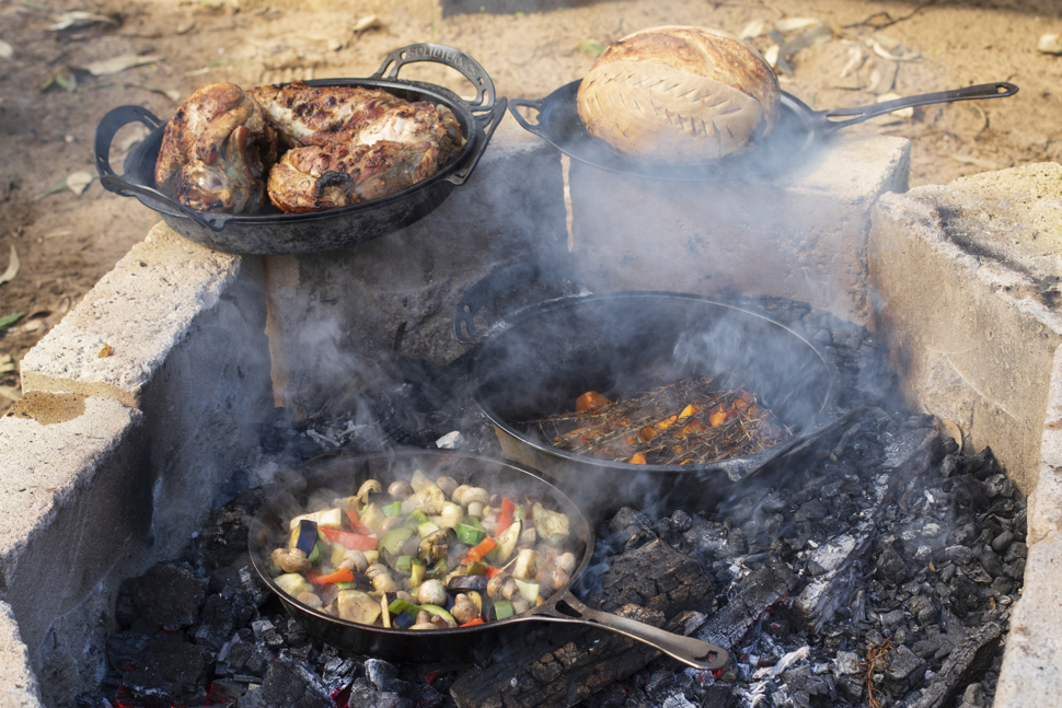 AUS-ION Iron Workhorse Frypan Set