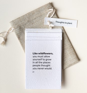 Plantable Thoughts to Plant Cards Image