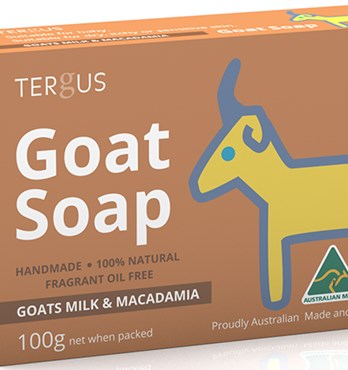 Tergus Goat Soap----Goats milk & Macadamia  Image