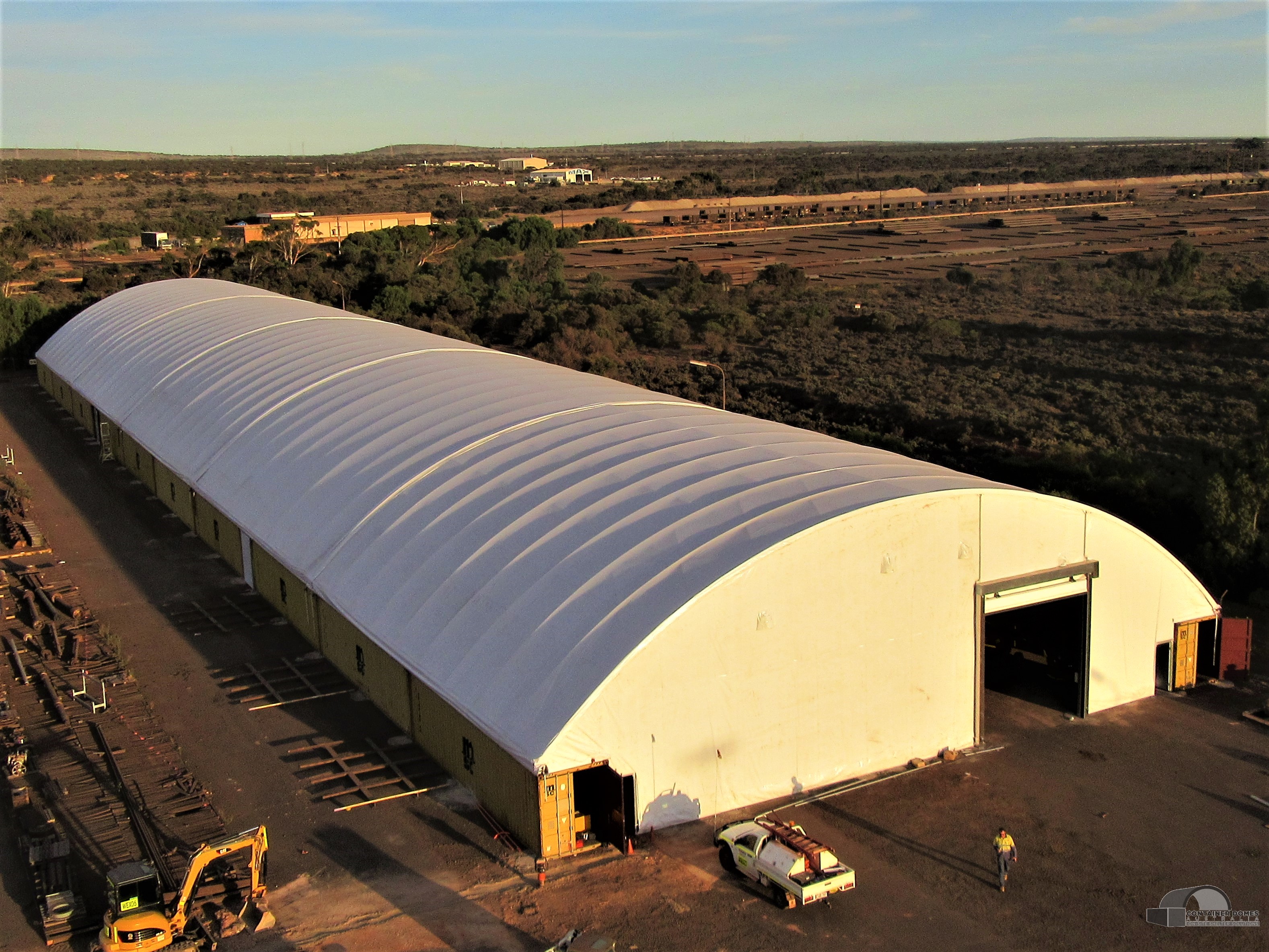 Container Dome Shelters - The Australian Made Campaign