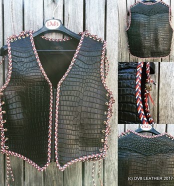 Leather vests Image