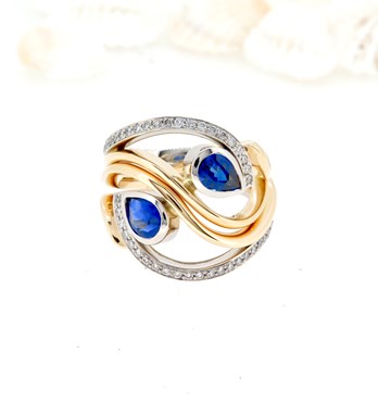Dress Rings - custom designed and handmade fine jewellery. Image