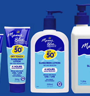 Marine Blue SPF 50+ Dry Touch Sunscreen Lotion  Image