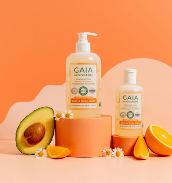 GAIA Natural Baby Bath & body wash Image