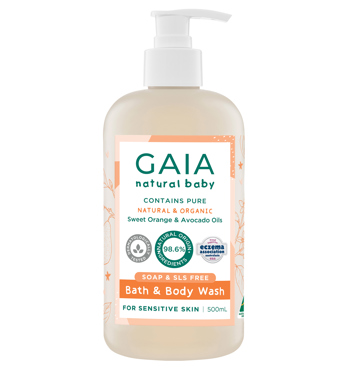 GAIA Natural Baby Bath & body wash Image