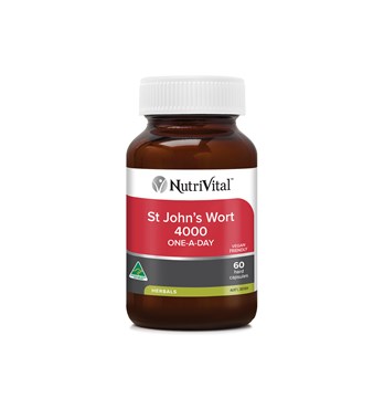 NutriVital St Johns Wort 4000 One A Day Capsule Image