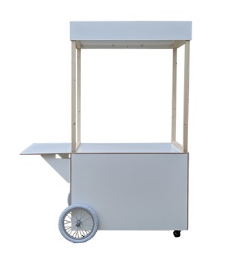 White Plywood Cart Image