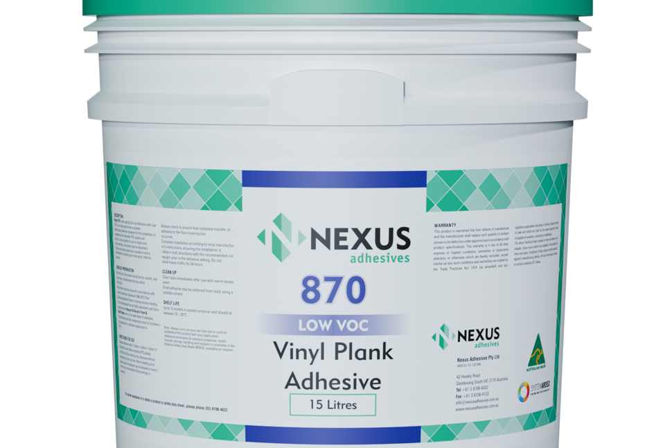 Nexus Adhesives 870 Vinyl Plank Adhesive