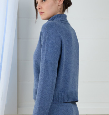 Relaxed Turtleneck Sweater Image