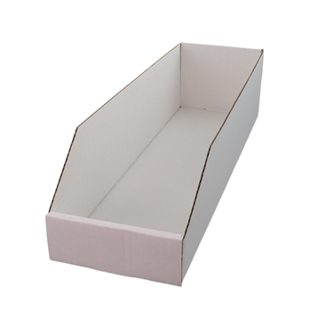 Pick bin self locking cardboard storage Image