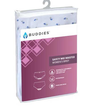 Buddies® - Brief for Her - Safety Mid  Image