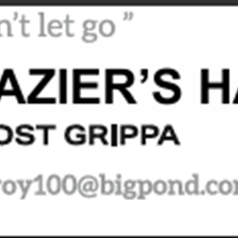GRAZIER'S HAND Post Grippa