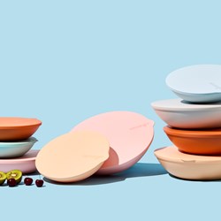 Serving bowl with lid - the round (large)