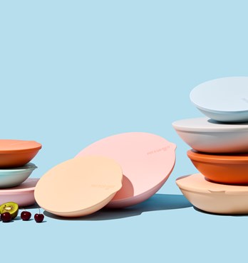 Serving bowl with lid - the round (large) Image