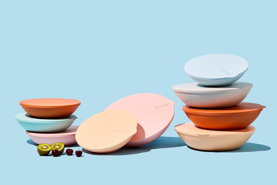 Serving bowl with lid - the round (large)