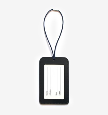 Recycled Leather Luggage Tags Image