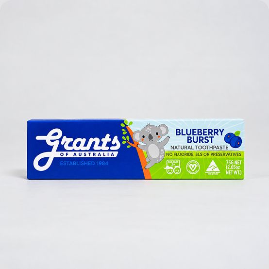 Grants Blueberry Burst natural toothpaste