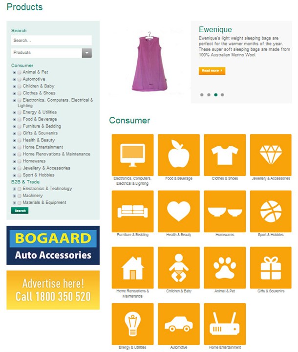 Product Search (In article image)