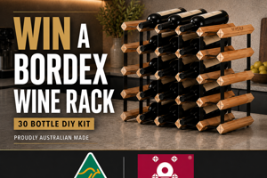 A BORDEX 30 Bottle DIY Wine Rack Kit