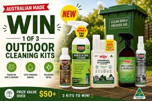 Magic Wheelie Bin Cleaner Launch 