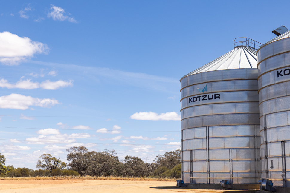 Kotzur: Making silos in Queensland