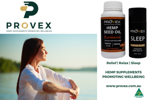 Provex Hemp Seed Capsules & Sleep Support Bundle