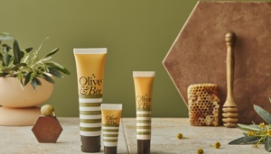 Olive & Bee 55ml Intimate Cream & Olive & Bee 14g Lip Balm