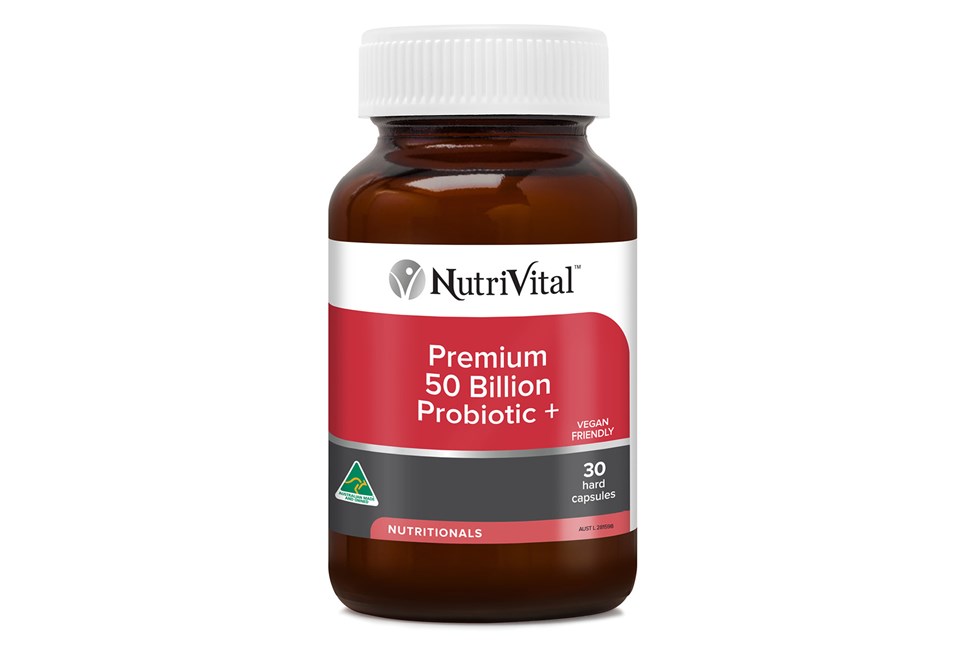 NutriVital Premium 50 Billion Probiotic + Capsule